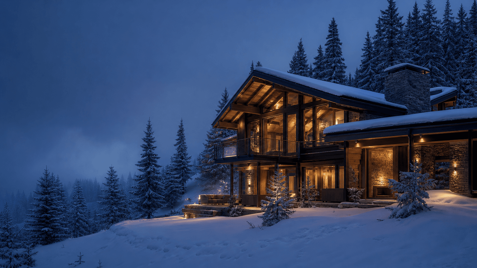 House 001 – Whistler, a snowy Canadian build house